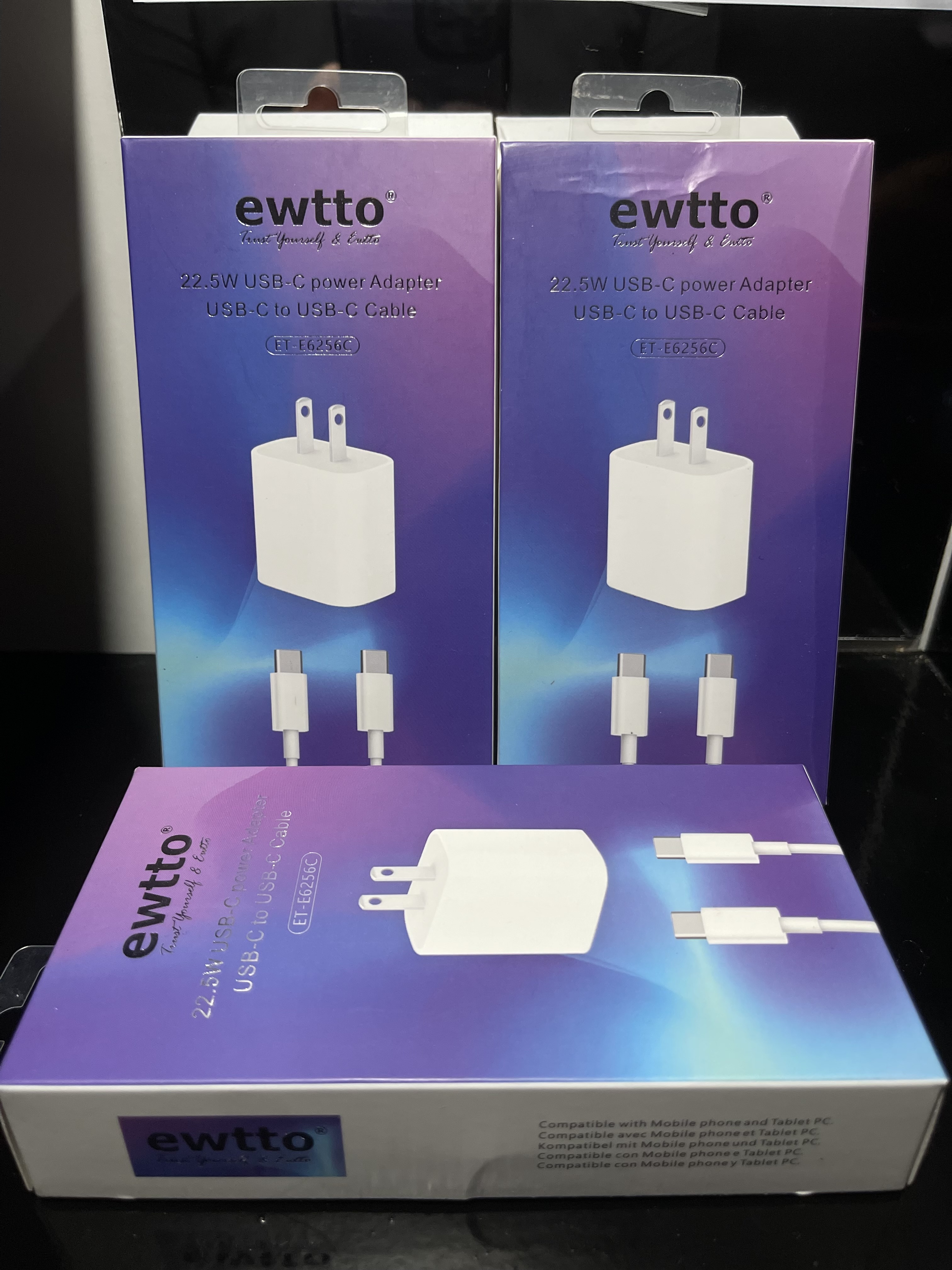 Cargador Ewtto Tipo C a C 23W