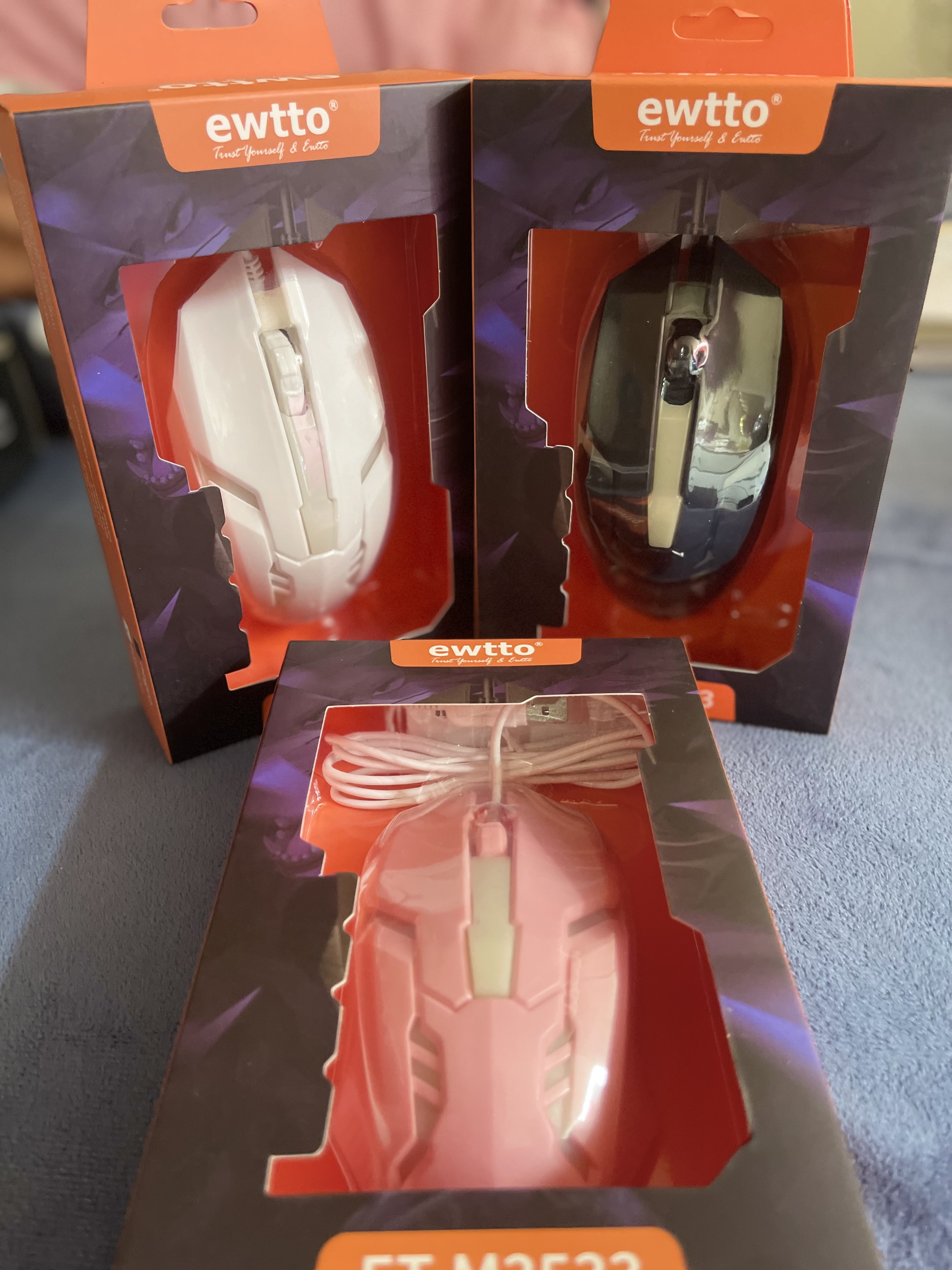 Mouse EWTTO con Cable ET M3537