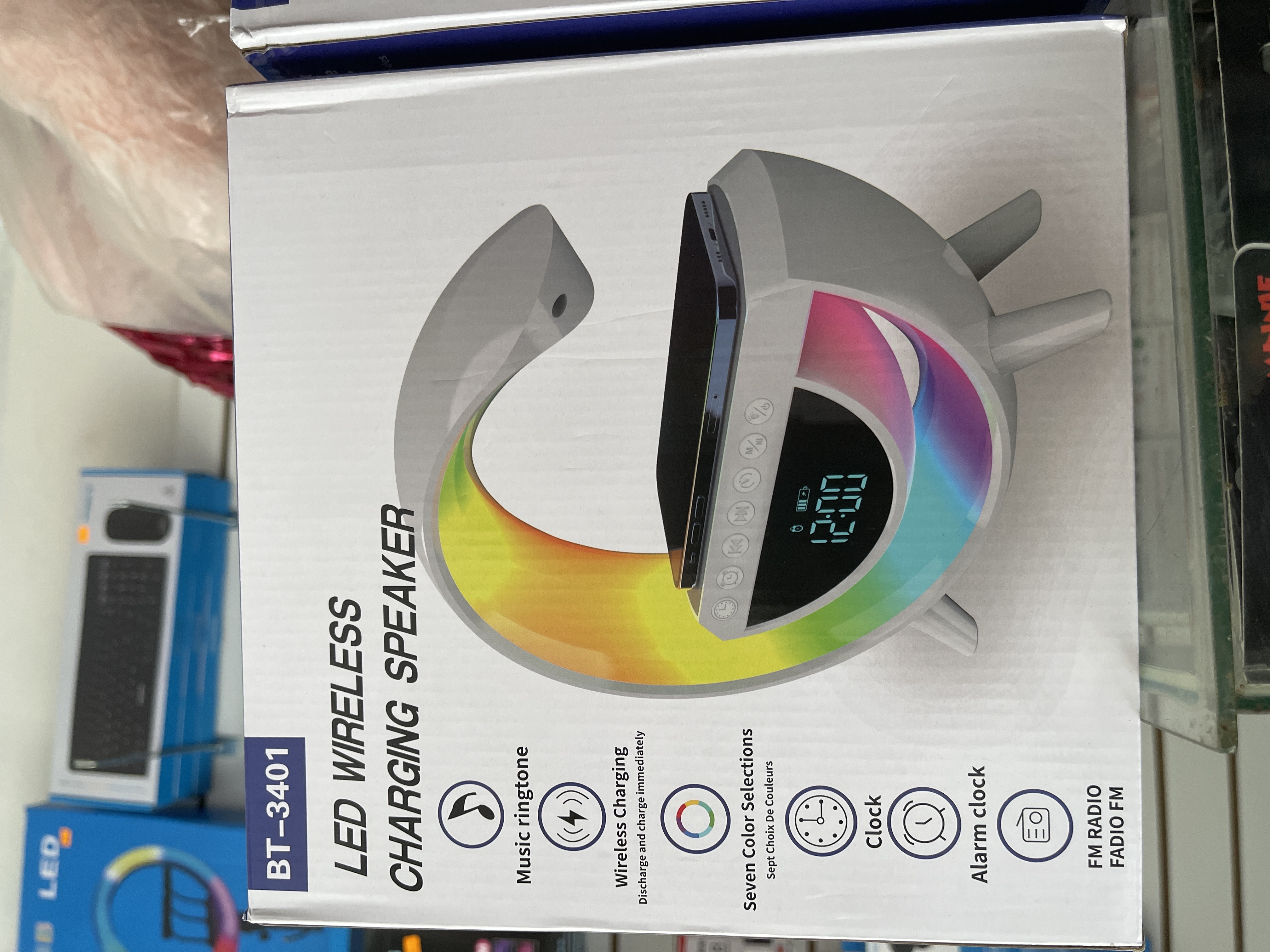 PARLANTE TIPO G (Alarma/CargaInhalambrica)